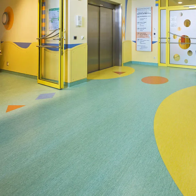 Durable non-slip matt homogeneous vinyl sheet floor tile for kindergarten vinyl /pvc floor mat/ roll flooring for Nursery