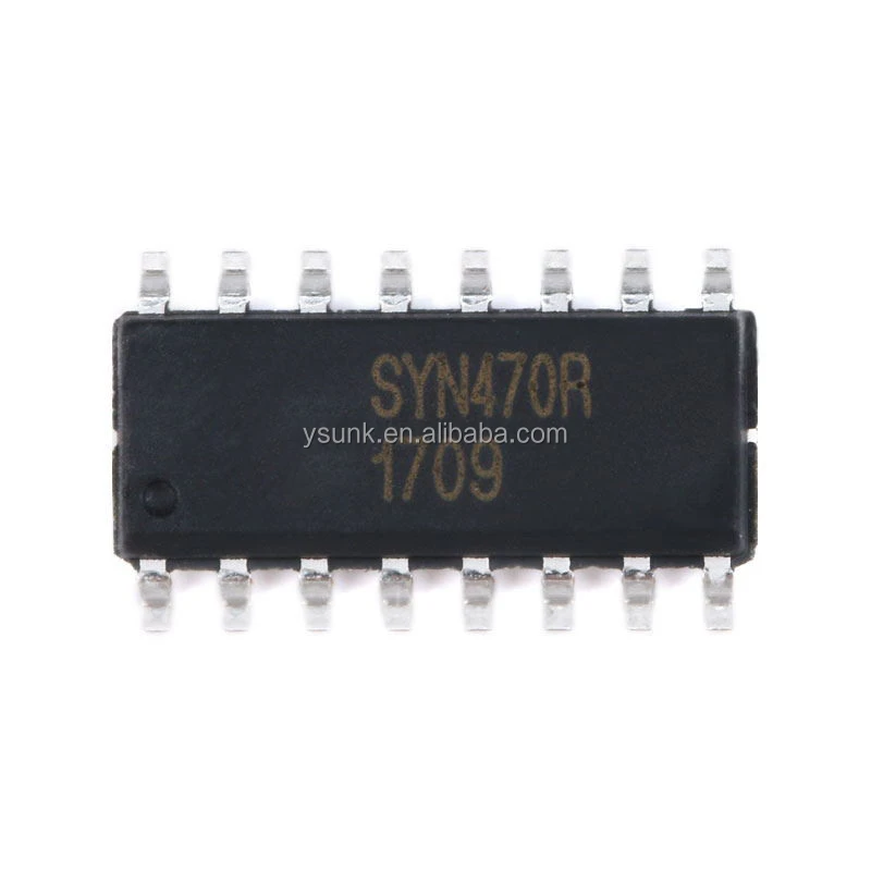 Original SMD SYN470R 300MHz/450MHz Wireless ASK receiver chip with on-time delivery