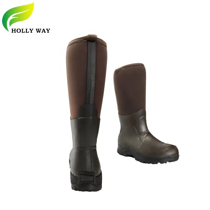 Waterproof Half Safety Rubber Boots for Men from China