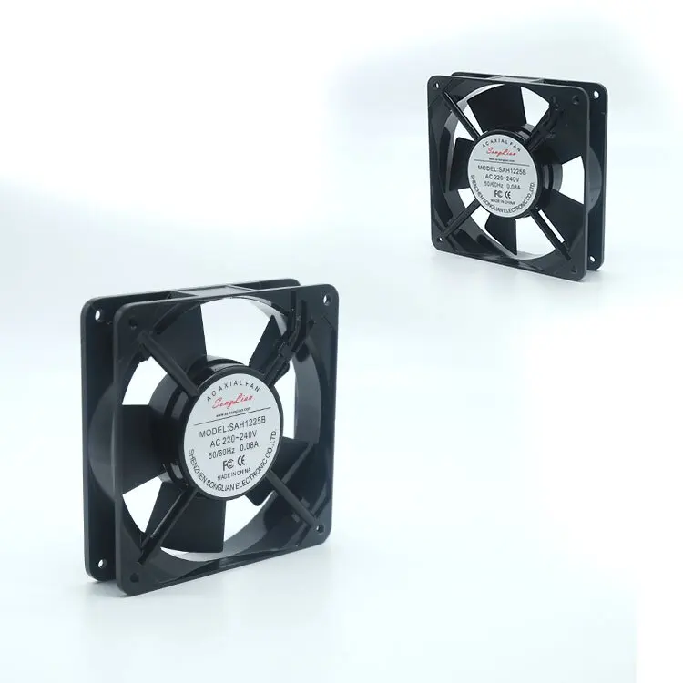 12025 Best Axial AC Fan with CE and ISO9001 Certificates Car CPU Refrigerator Cooling Fan 120mm