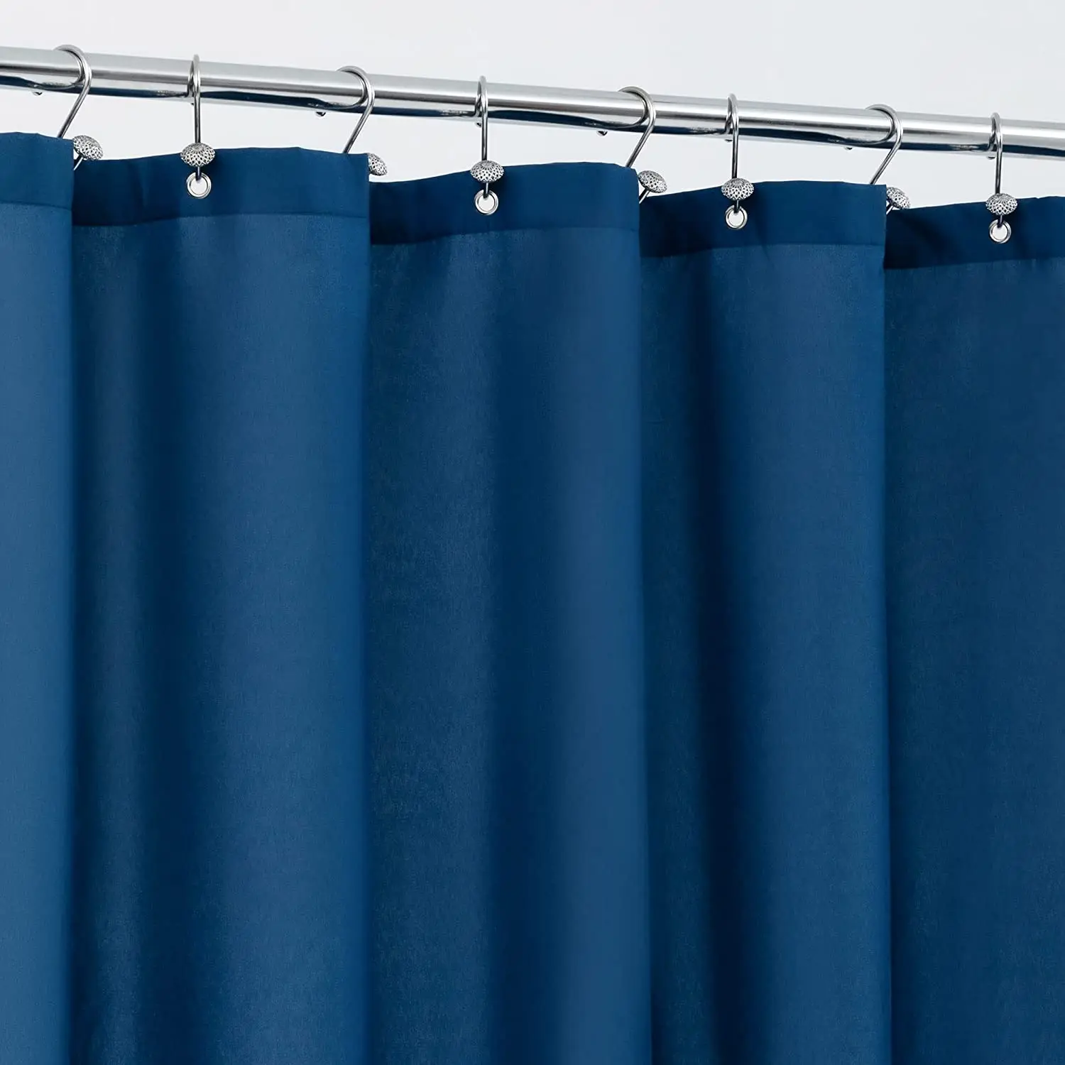 CF BCRP83-MB Thickened Polyester Cloth Plain Color Bathroom Curtains, Waterproof  Solid Colors Shower Curtain