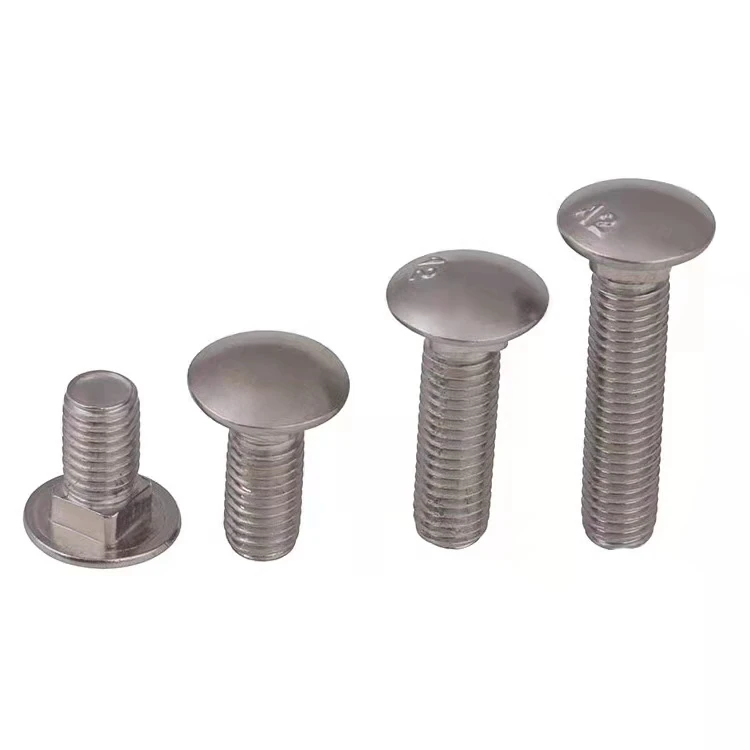 DIN 603 Cup Head Square Neck Bolts Carriage Bolt and Nuts Perno Mushroom Nut Suppliers