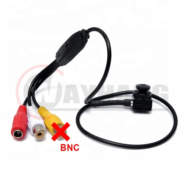 AHD 1080P button size camera, CCTV shirt camera button, MINI Button spy camera
