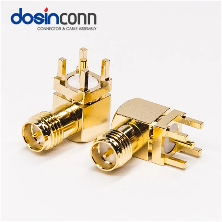 SMA RF Connector Straight PCB Mount Male for RF Coaxial Connector