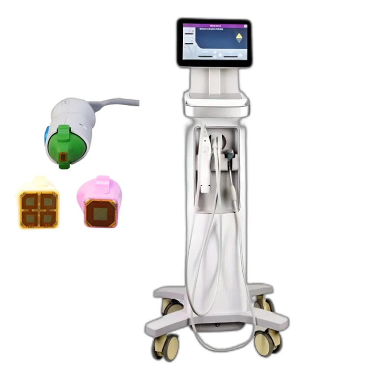 The fifth generation of Flx nitrogen cooling anti-aging RF facial skin pulling, firming and rejuvenating beauty machine