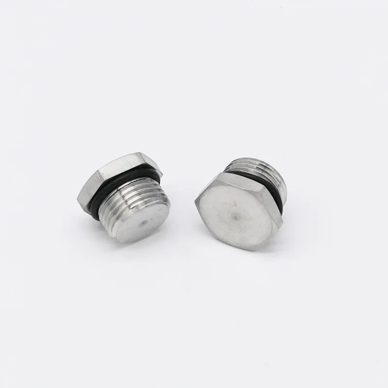 China Supplier Stainless Steel Explosion-proof Plug Waterproof Din 910 Hex Head Screw Plug