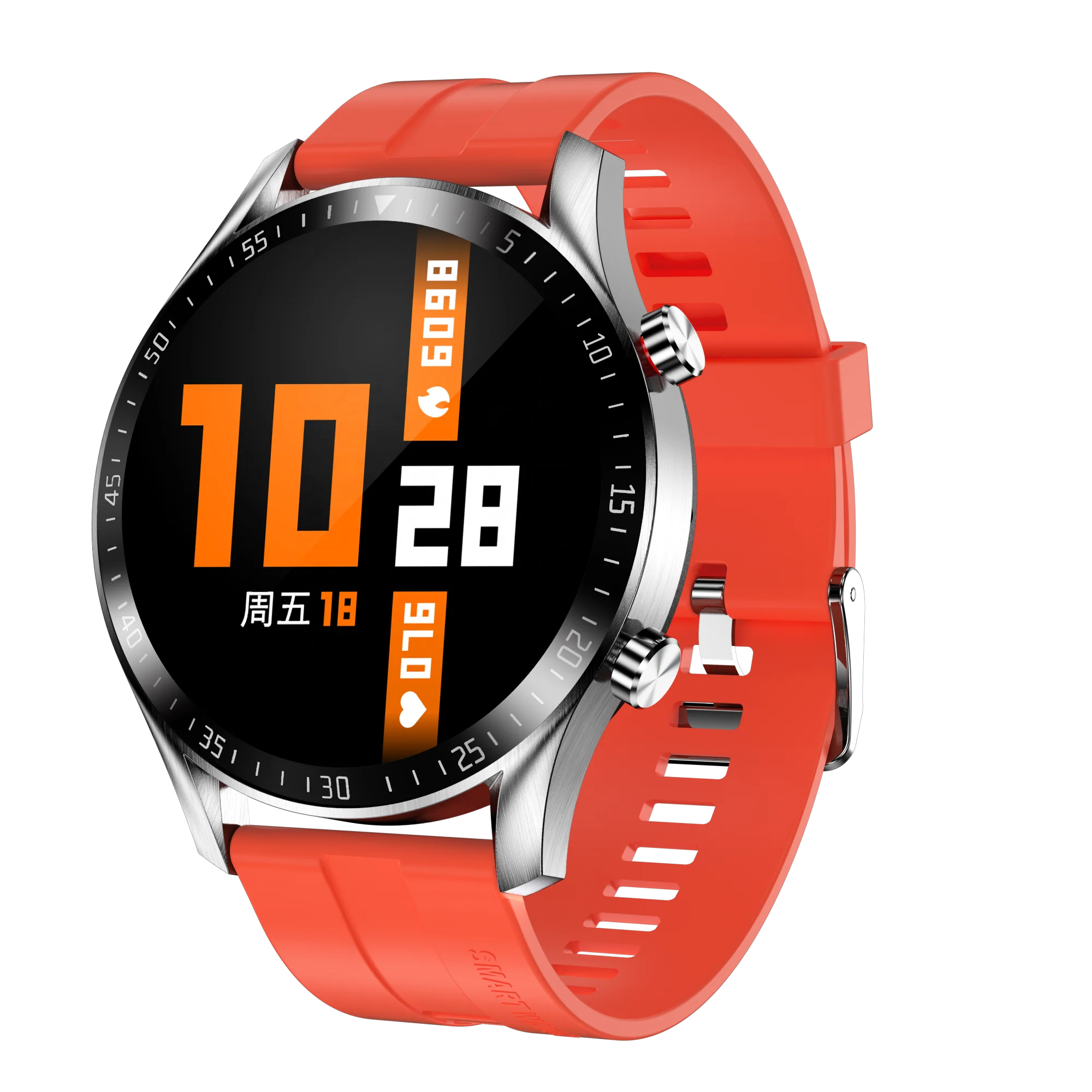 ODM Waterproof Multi-Sport Mode IP67 Smart Watch ZM08F Connect Phone heart rate monitor blood pressure smart bracelet