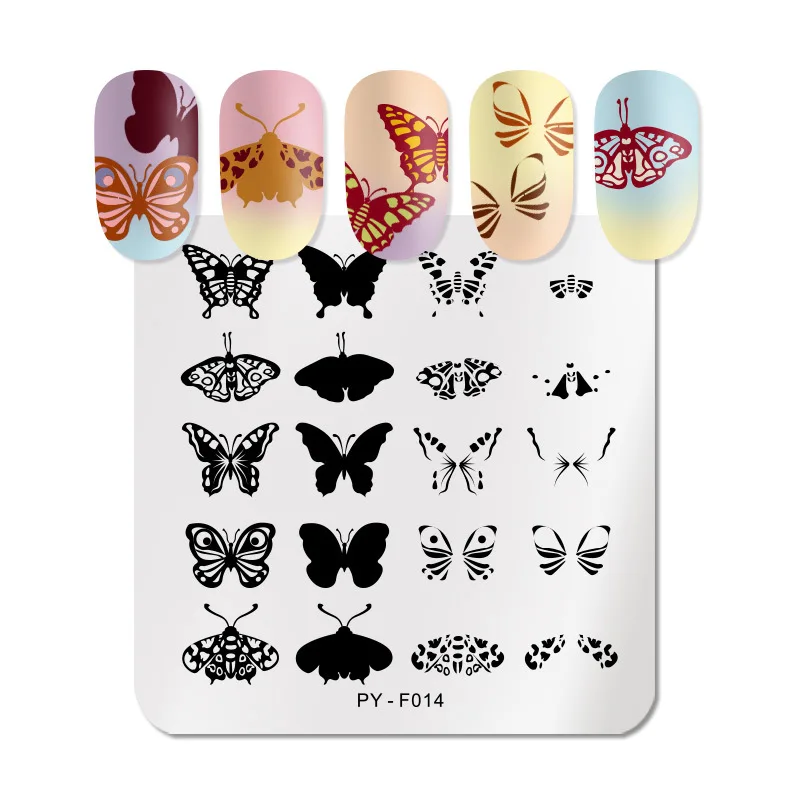 OEM ODM New Original Design X-Series Stainless Steel French Template Nail Art Stamping Plates For Wholesale