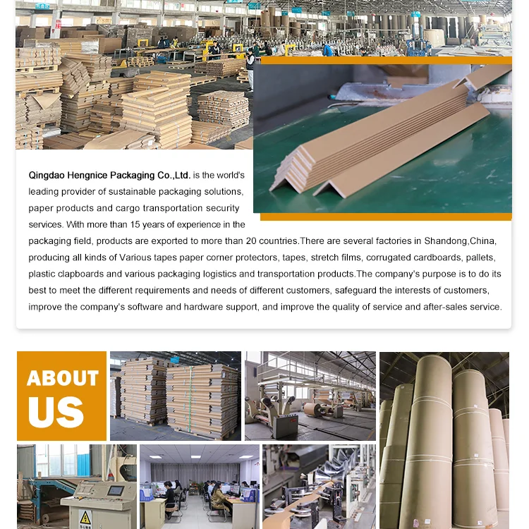 Угловые края из коричневого гофрированного картона, крафт-бумага, Защита краев поддона, крафт-бумага, протектор краев для картонных коробок, Угловой протектор для поддонов