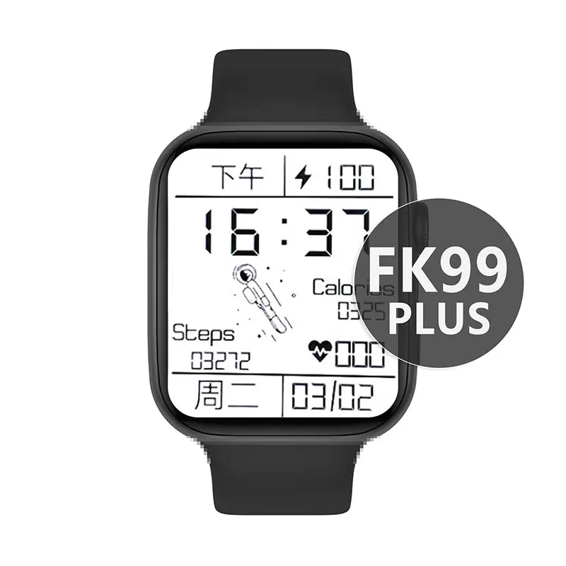  Новые горячие продажи беспроводной зарядки smartwatch FK99 плюс серии 6 1 75 полный сенсорный экран фитнес FK99pro