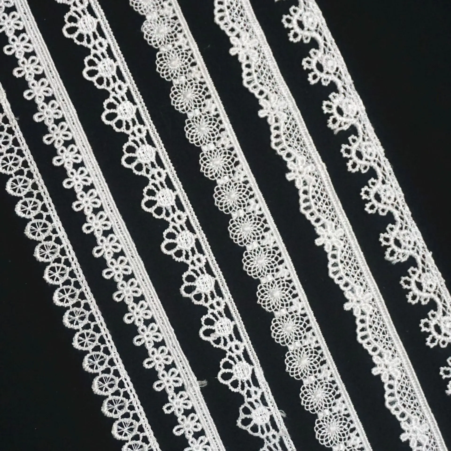 Factory Wholesale Cheap 8.5cm Crochet Cotton Lace Trim Embroidery Cotton Lace