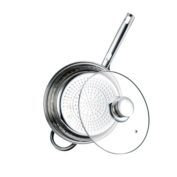 Jumbo 12PCS stainless cookware set casserole induction cooking pot