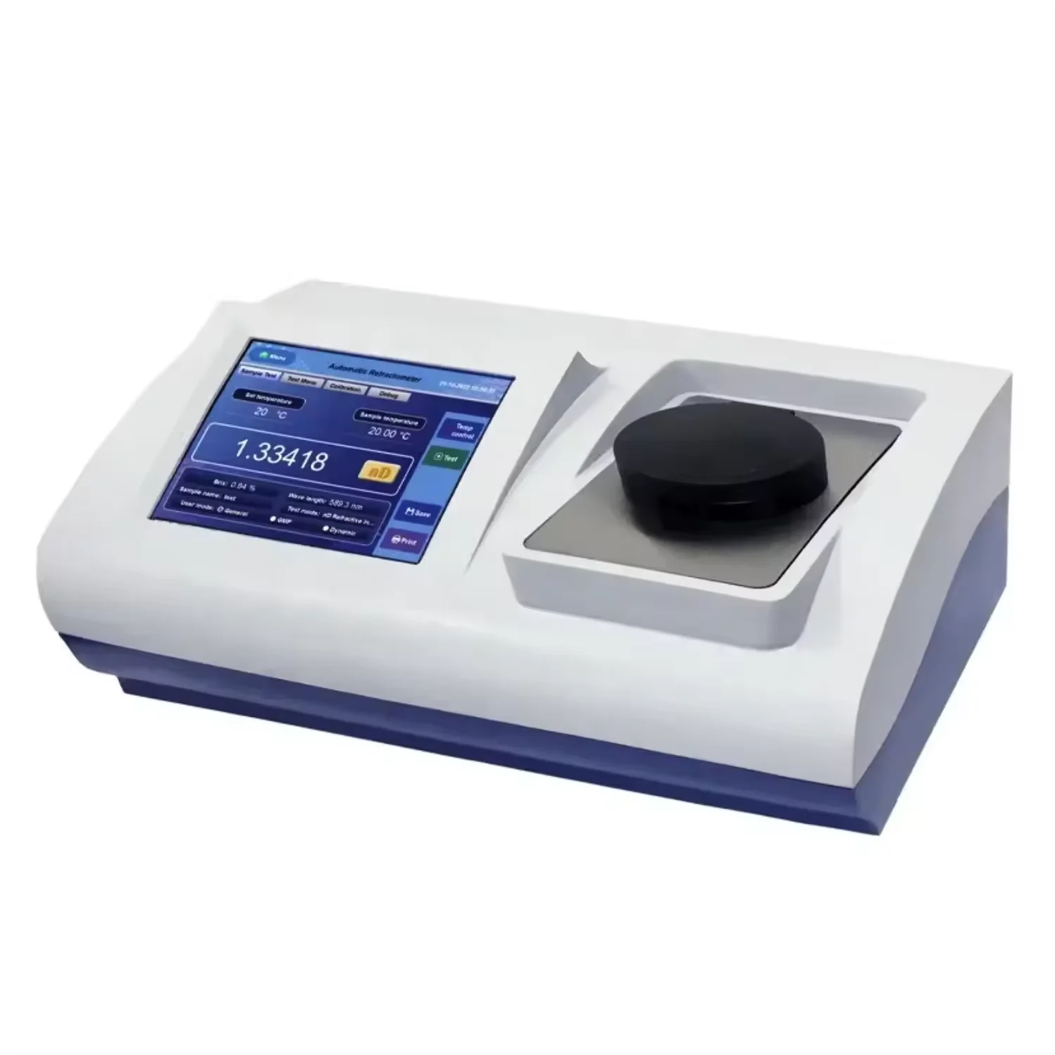 BIOSTELLAR   Fully Automatic Laboratory Industrial LCD Touch Screen Abbe Refractometer