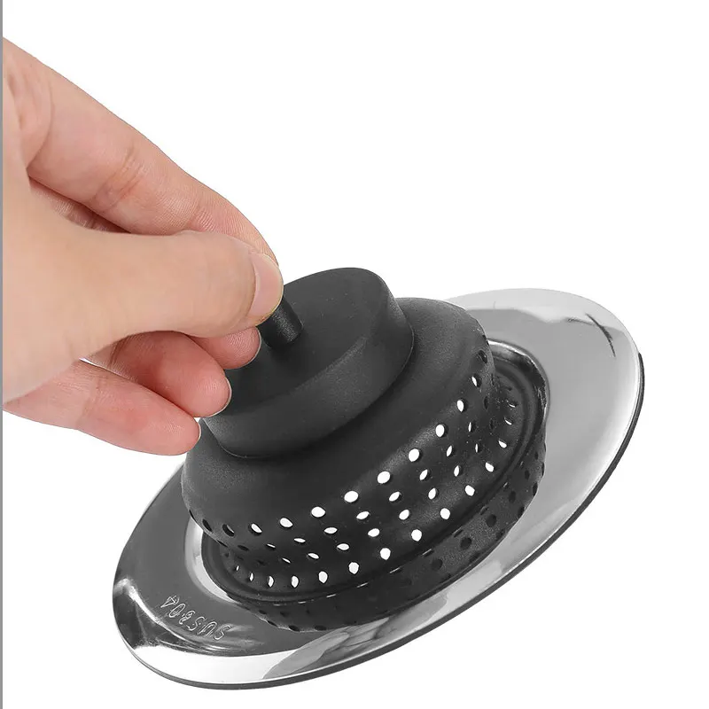 Kitchen Silicone Floor Drain Sink Strainer for Bathroom Bathtub Flexible Silicone Good Grip Kitchen Sink Drainers