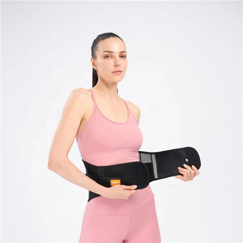Ready to Ship Adjustable Stocked Lumbar Back Pain Relief Waist Support Belt