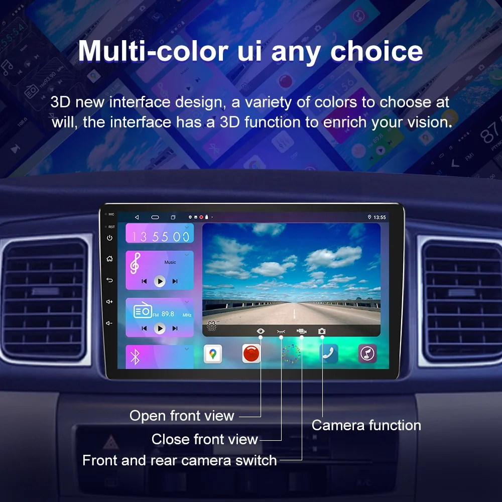 Jmance New Product Car DVD Player Android Car Audio Android Auto Carplay Touch Screen Car Radio Stereo for TOYOTA PRADO 2010