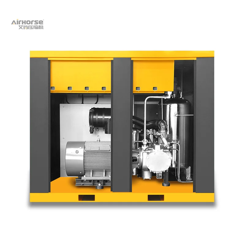 Product manufacturer dry oil free 75hp 100hp 120hp compressor oil free dry air compressor for food industry