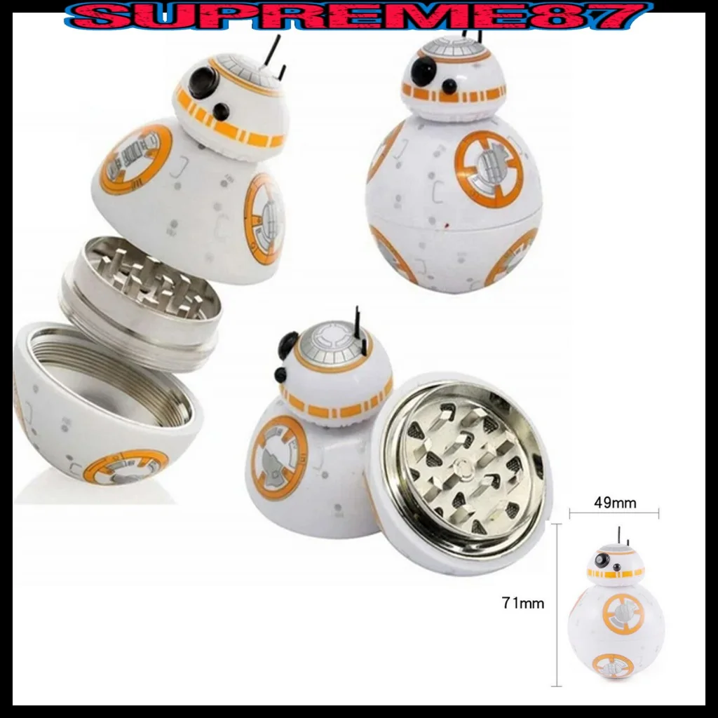 Darth Vader Death Star Droid коллекционная шлифовальная машина металлическая дробилка для специй из цинкового сплава