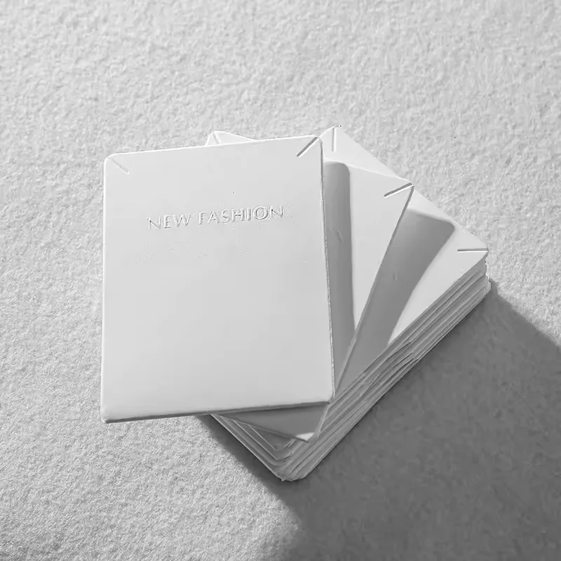 A1 Whole Price Jewelry Tags&Cards Pendant Storage Jewelry Display Paper Card  Jewelry Card With Logo