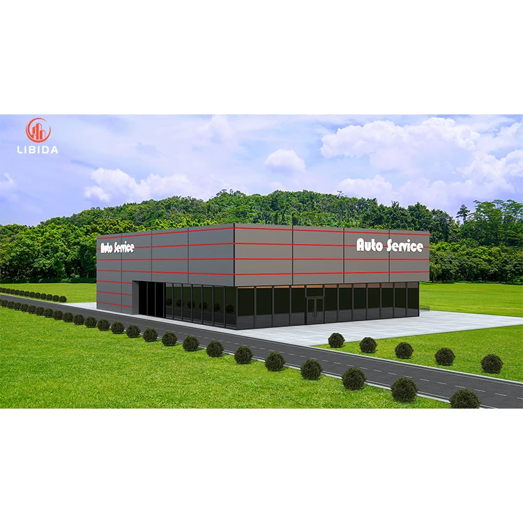 Chinese Factory Manufacture Steel Prefabricated Workshop/Office Building/Storage Warehouse