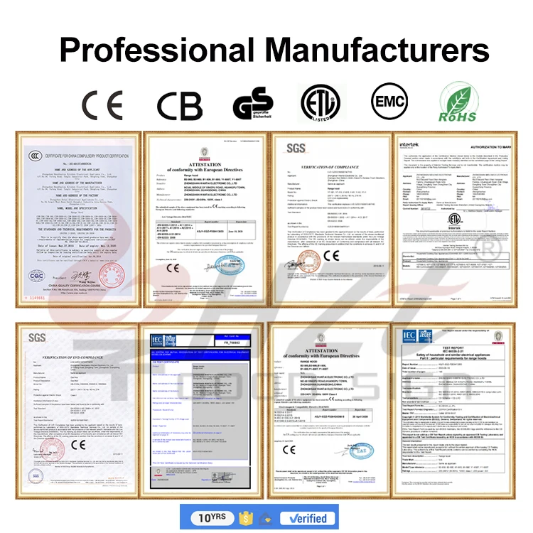 Modern Style chimney kitchen hood range stainless steel led touch Cooker Hoods Guangdong Smart wall mount RangeHood