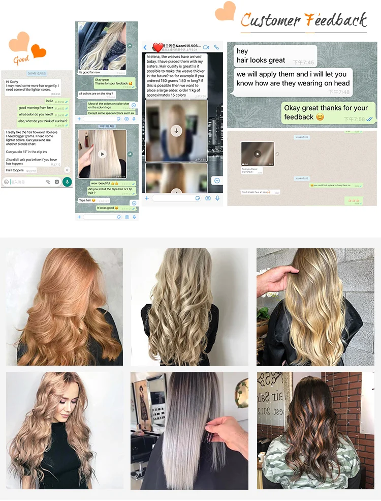 LeShine Hair New Product Indian Remy Blonde Invisible Pu Weft Hair Extension