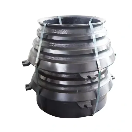 Factory Direct Sales Mn18 Mn22 Iron Crusher Liners Bowl Liner Mantle Jaw Crusher Wear Plates for Ore Mining Casting Processed