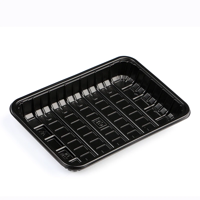 
Customized Food Grade Supermarket Disposable PP PET Plastic Tray For Meat Packaging 