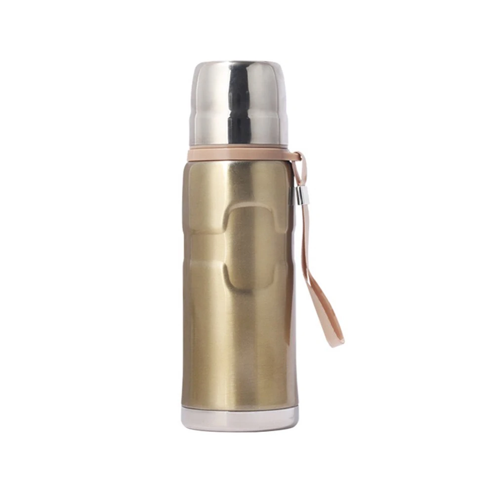 
500 750ml Stainless Steel Thermos Vacuum Insulated Flask With Cup 