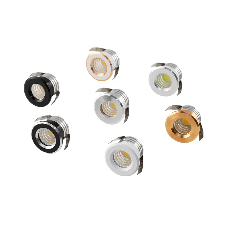 Micro spotlight exhibition museum jewelry showcase cabinet model platform furniture 1W focus mini display lights