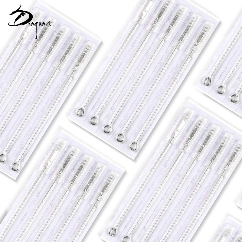 Dragoart Tattoo Supply Needle for Human Body Art 1219CM/RM Sterilized Long Needles