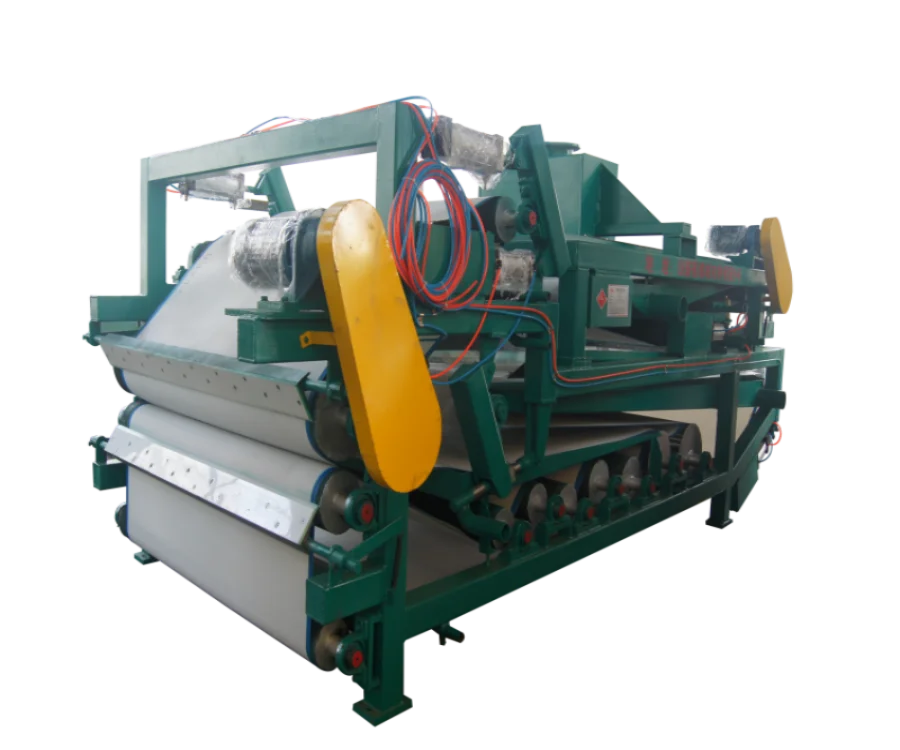 
Sewage treatment plant sludge dewatering equipment of belt filter press 