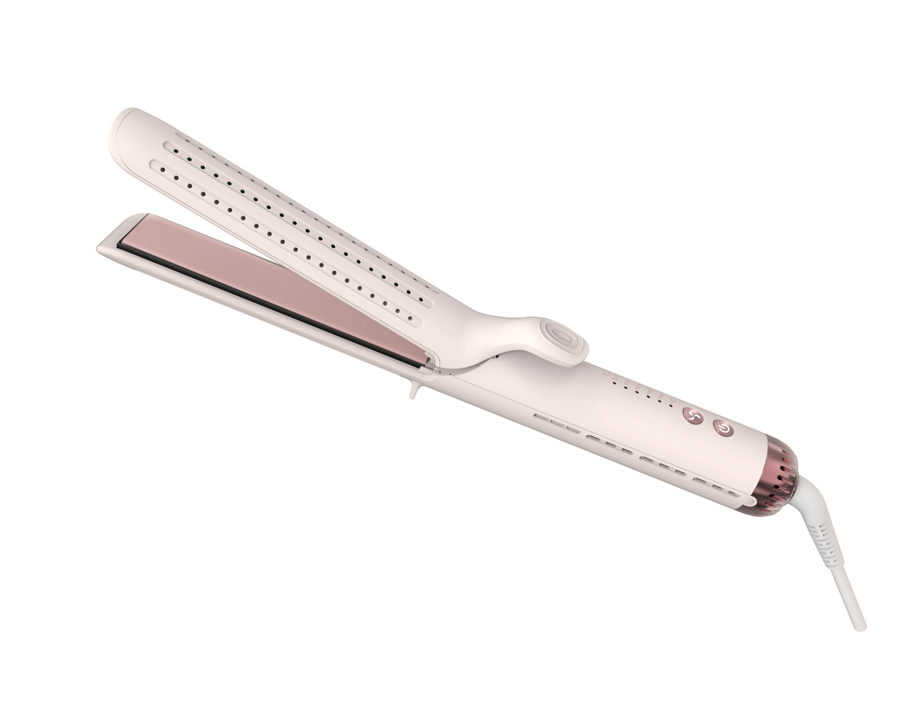 tiktok best seller Thermal Brush for Blowout Look, 1 1/2 Inch Ionic Heated Round Brush Makes Hair Smoother,Get Natural Curls