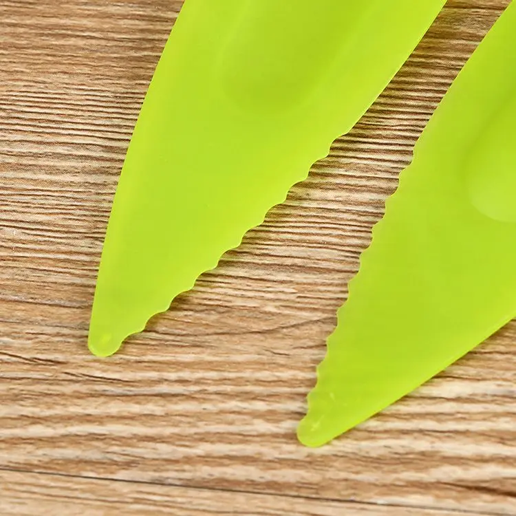 Kiwi spoon fruit scoop Biodegradable colored ice cream frozen yogurt spoon factory direct sales