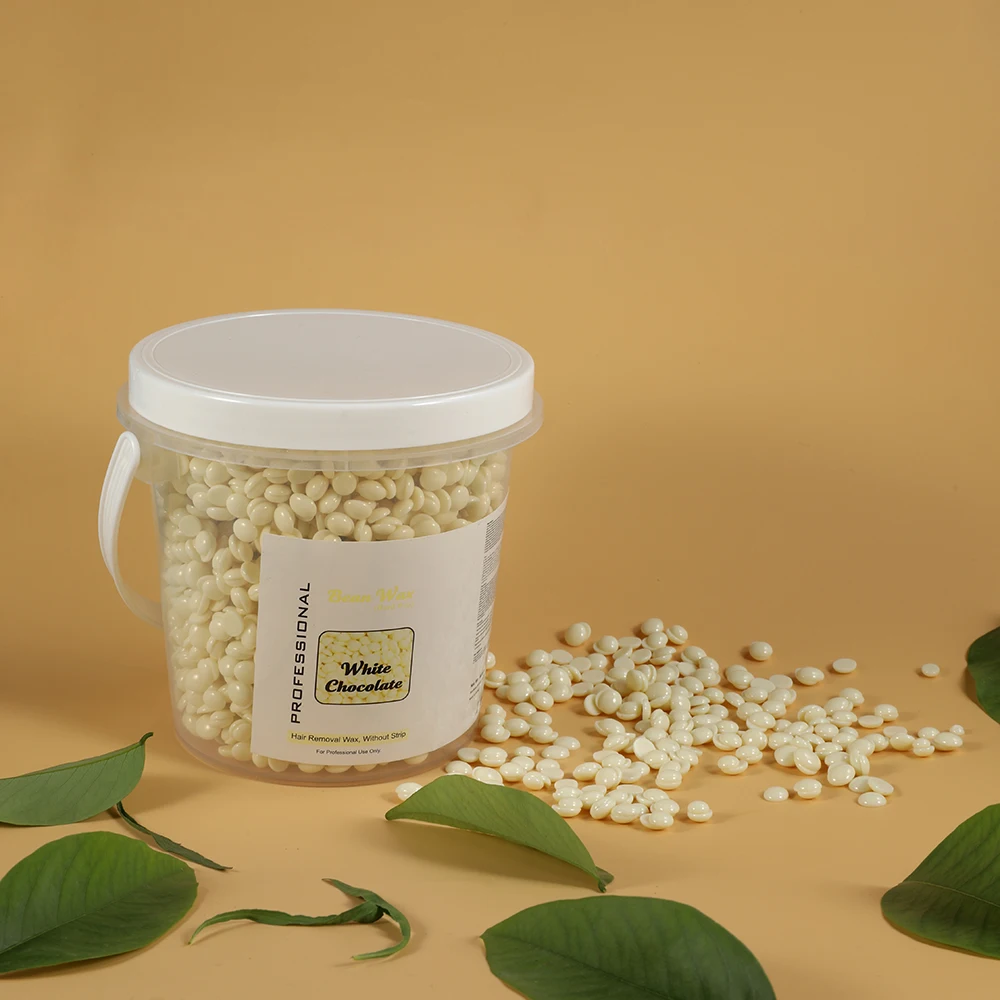 Hard Wax Beads for Hair Removal for Brazilian, Underarms, Back and Chest  Large 1lb Refill Pearl Beans for Wax Warmers