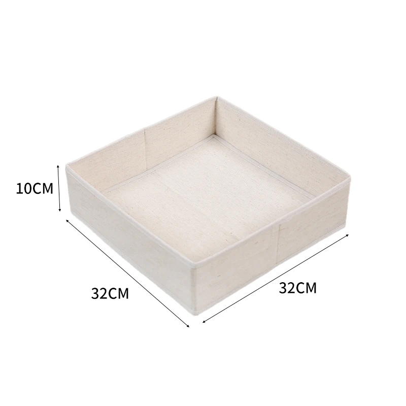New Tianshan Cotton And Linen Storage Box Series For Clothes Socks Bra Jeans Pants