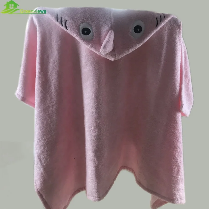 High quality cotton soft hooded bamboo towels baby hoodie towel