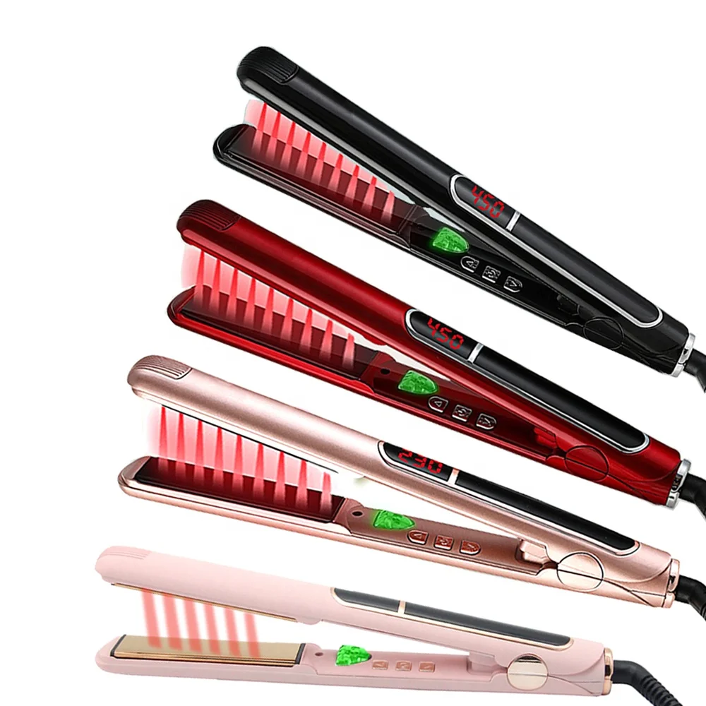 
Professional Wholesale Infrared Hair Straightener,Tourmaline Ceramic Flat Iron Portable Curling Mini Hair Iron Hair Straightener 