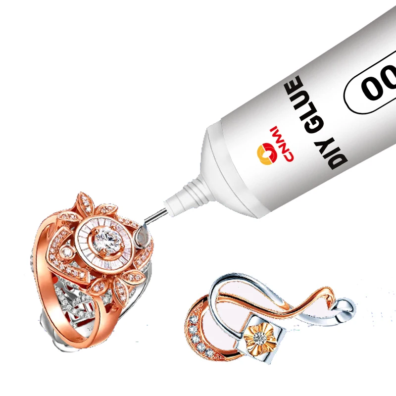 CNMI B7000 110ml Crystal Clear Glue Epoxy Resin for Mobile Phone Repair LCD Screen Glass Frame Flower Pot  Rhinestones glue