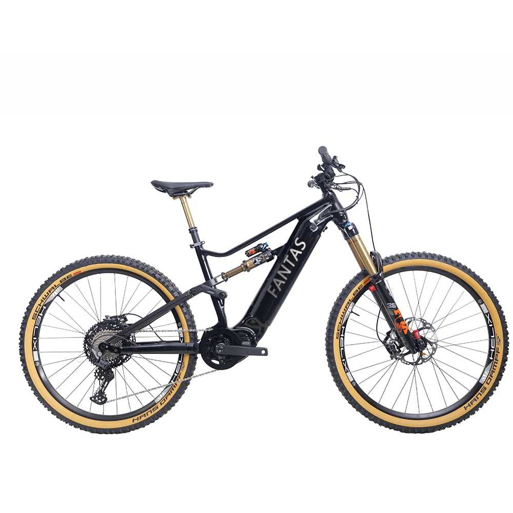 29 inch mid motor 11 speed full suspension electric bicycle mountain downhill bike e MTB with G510 M600
