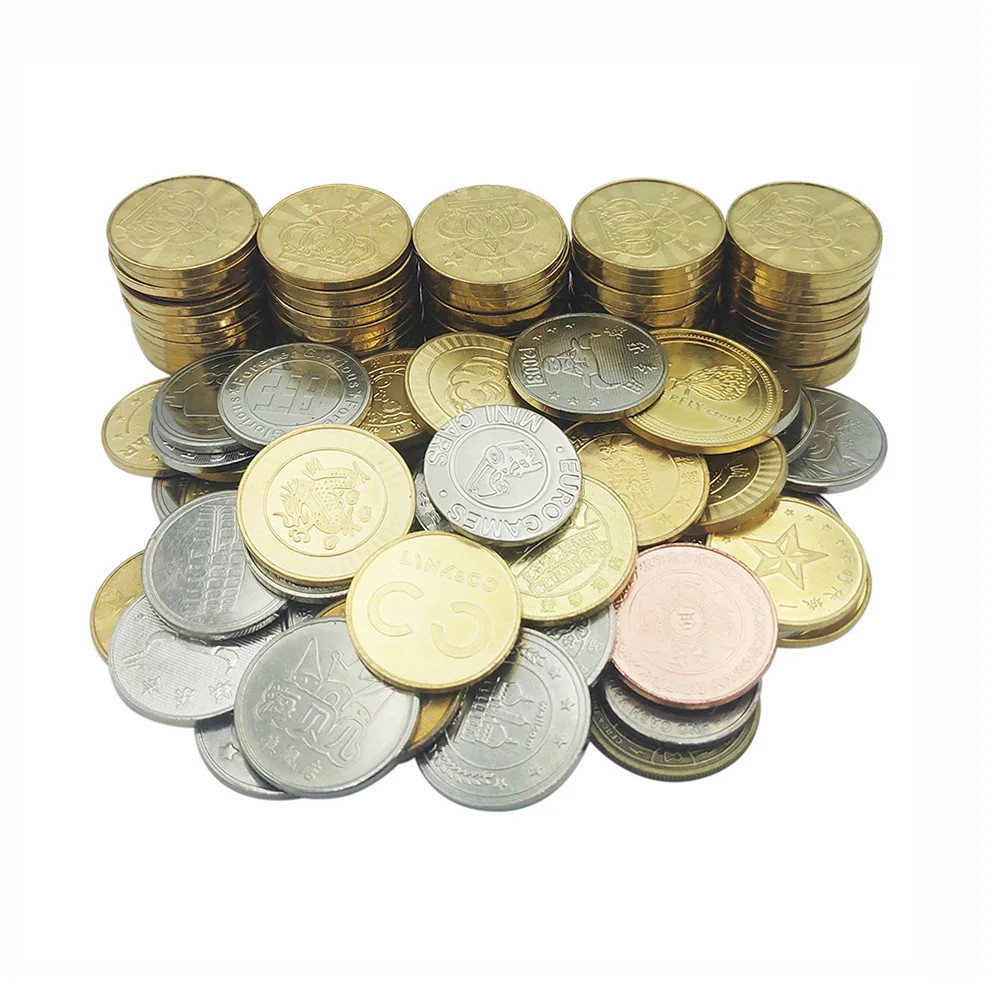 Wholesale customized laundry amusement custom metal arcade game token coin operated game machine token coins