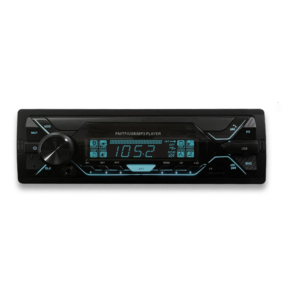 
LCD display car stereo 1 din BT FM USB 7 colors car MP3 player autoradio APP control 
