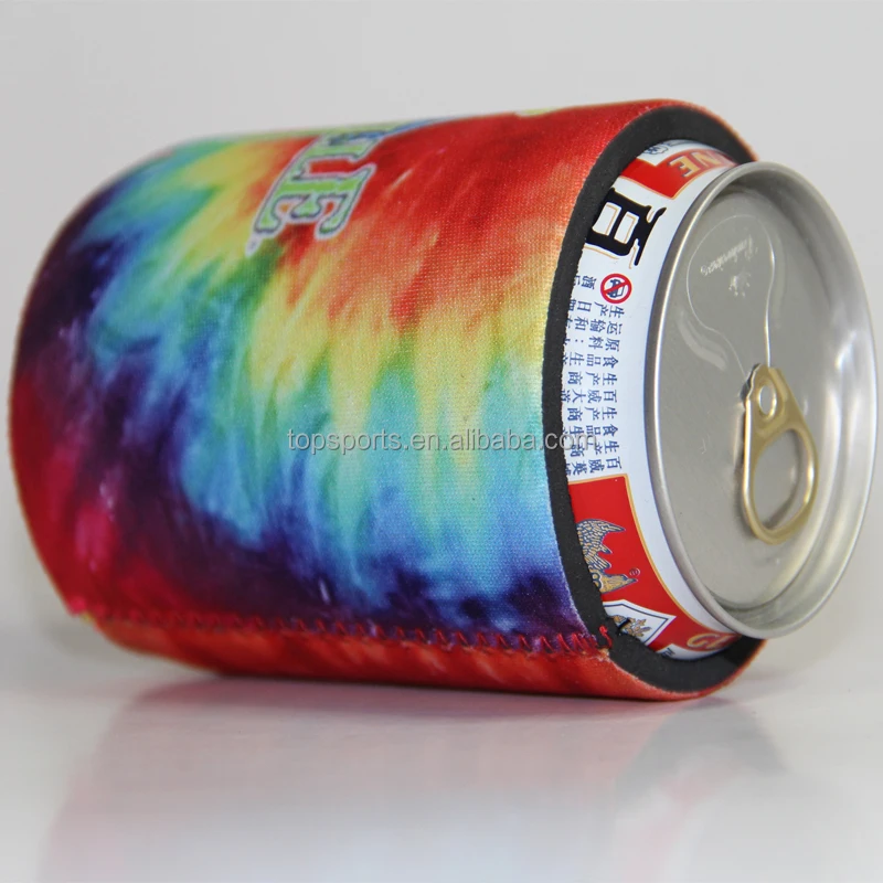 5mm No Bad Smell Neoprene Stubby Holder Anti-slip Can Cooler With Rubber Bottom