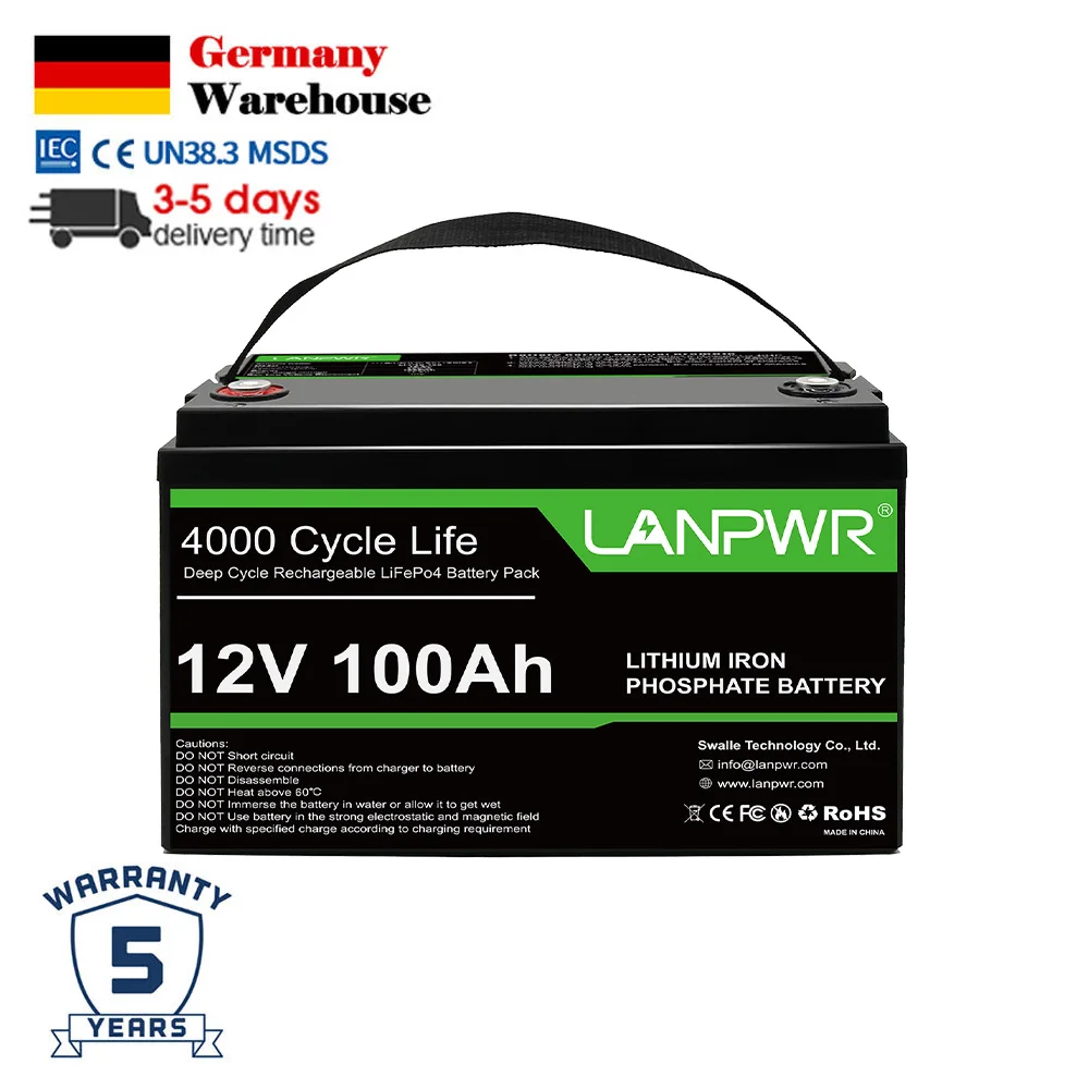 12V 24V 48V 60V литий-ионные солнечные батареи с Bluetooth 6000 циклов Lifepo4 гольф-кар BMS 100Ah 200Ah