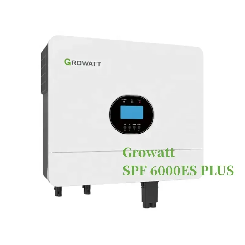Growatt EU warehouse 6kw SPF6000ES SPF 6000 ES PLUS Single Phase off grid Pure sine wave mppt 6KVA 6000w solar inverter