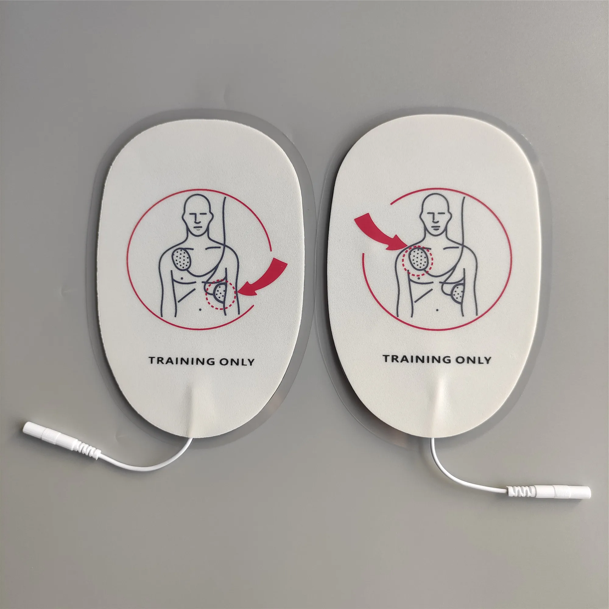 AED Electrode Pad Defibrillator Adult Training Pad AED Training Electrode for first-aid training course