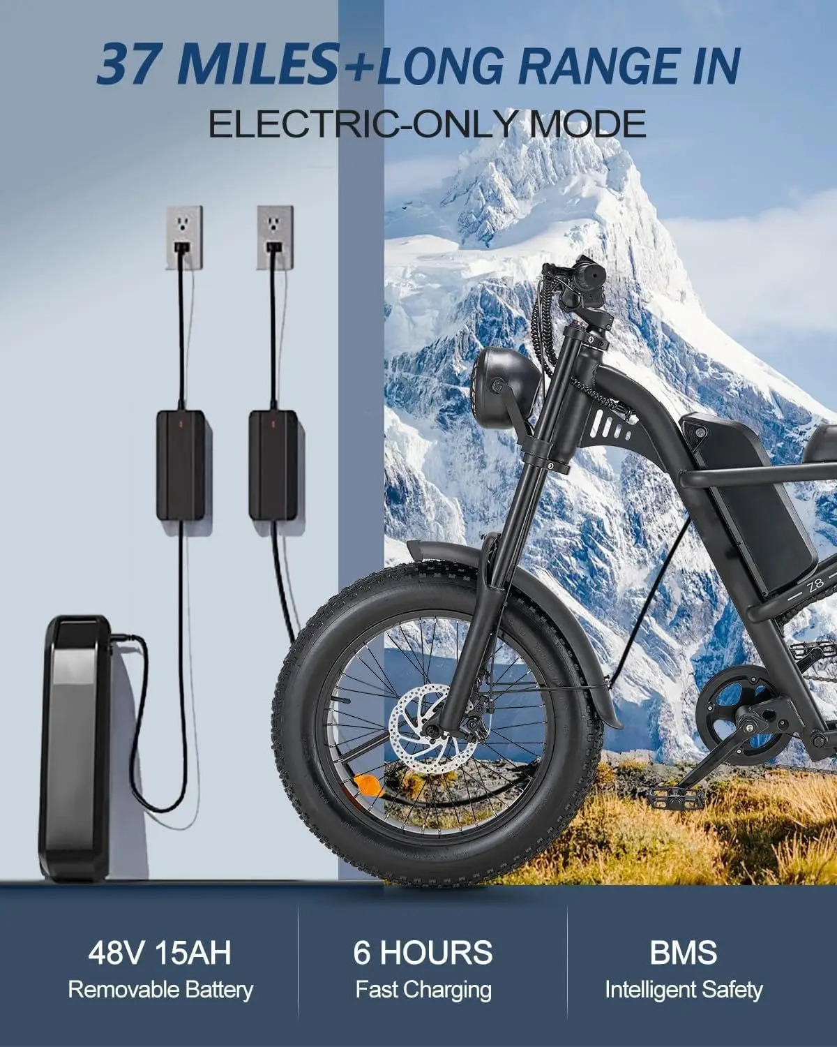 Перезаряжаемый велосипед Elextrics electircs с аккумулятором сверхмощный Электрический 500 ватт на заказ электронный склад США ретро-велосипед