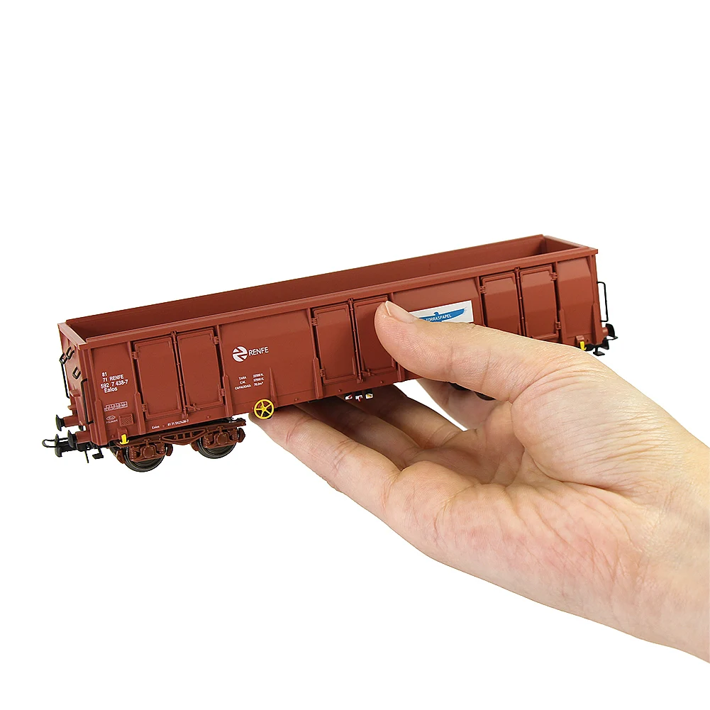 C8742 HO Scale Printed High-side Gondola Car Railway Wagons Rolling Stock 1:87 Freight Car
