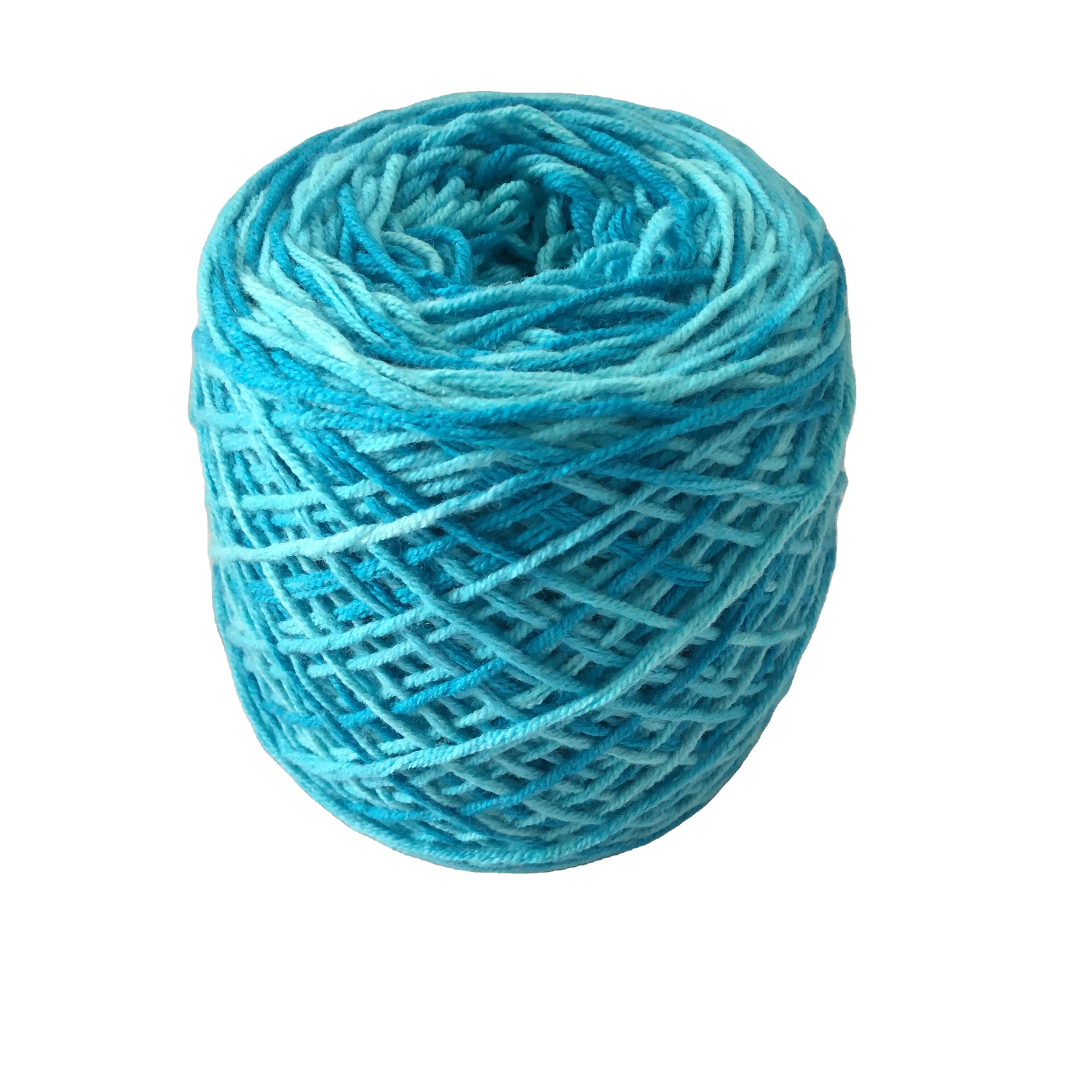 
Segment dyed cake cotton woven scarf hand-knitted crochet yarn diy material package thick cotton yarn 