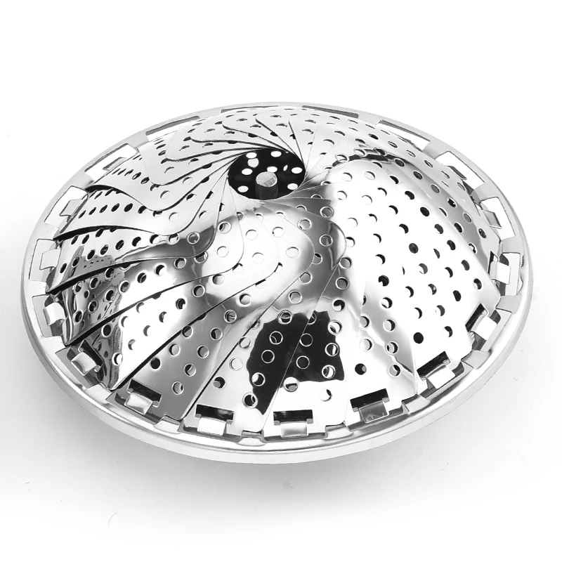 Steamer Basket Hot Sale Kitchen Accessories Collapsible Vegetable Steamer Basket Steel Steamer Basket